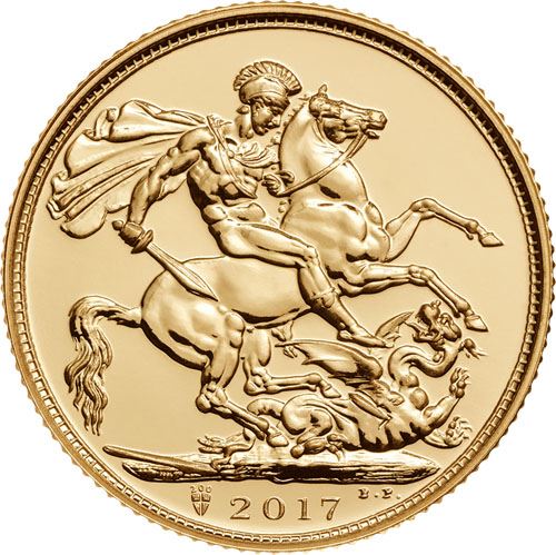 Gold Sovereign coin